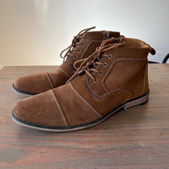 Steve Madden Other - Steve Madden Brown Suede Shoes Men's 10